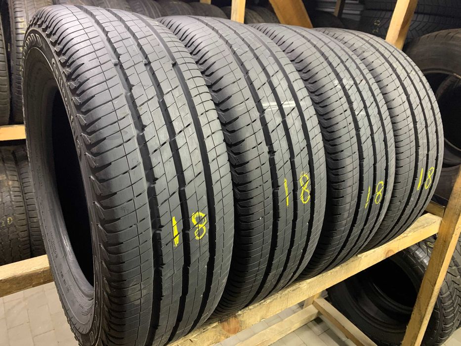 Літні шини 215/65R16C Continental Vanco2 8мм 4шт 2шт