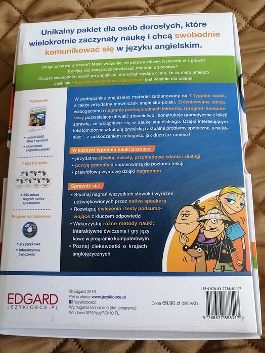 Angielski. Kurs Dla Wiecznie Początkujących  Edgard