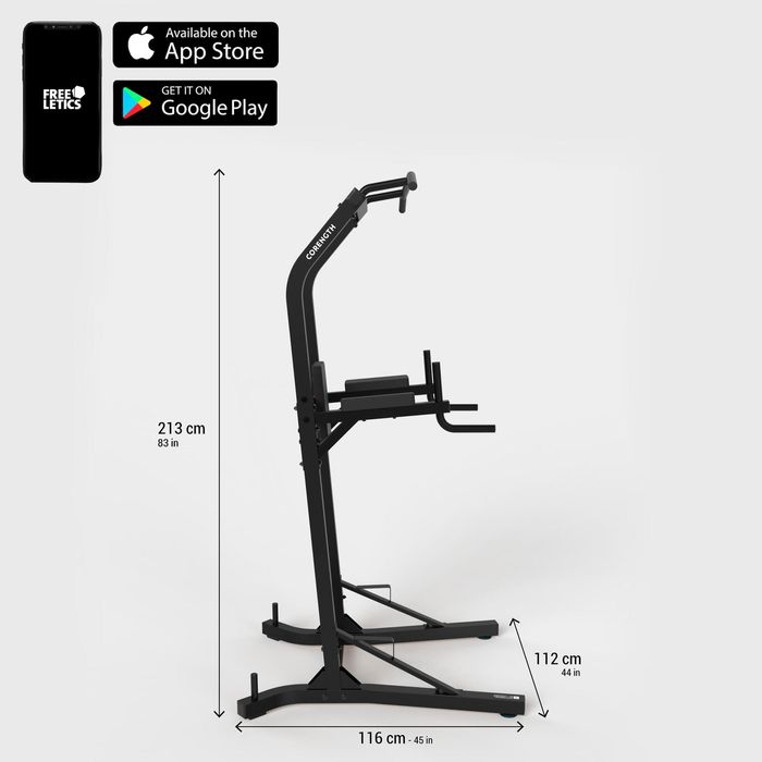 Cadeira Romana de Musculação Training Station 900