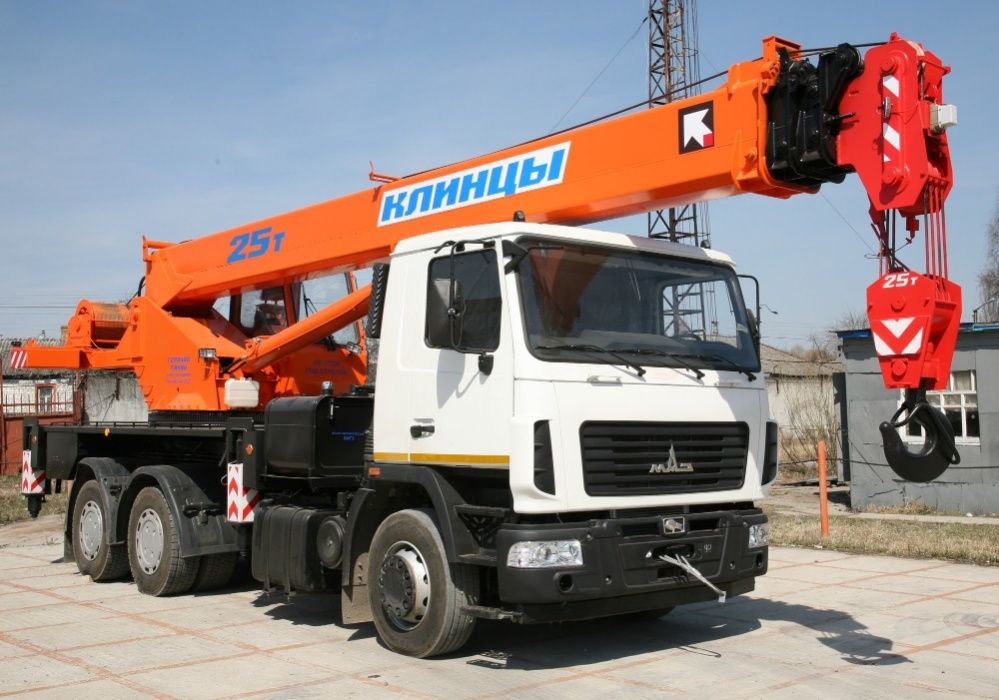 Оренда автокрана 25т 22м КИТАЄЦЬ XCMG QY25K5 25т, 38м+гусь 9м