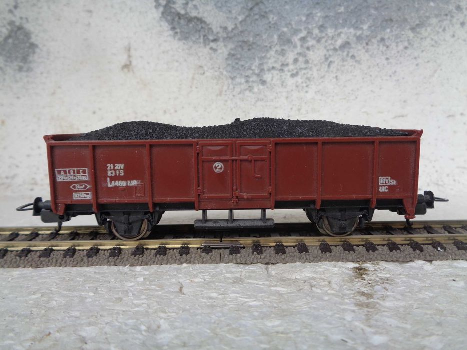 1:87 LIMA Vagão mercadorias transporte de carvão comboio