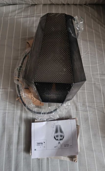 Candeeiro Eglo Chiavica 110cm Preto