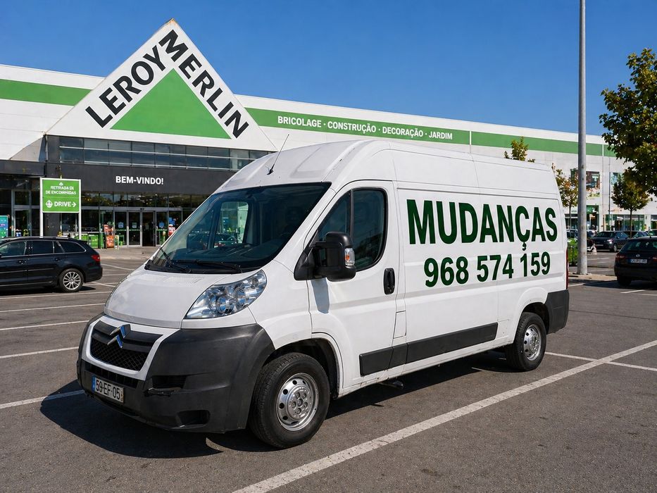 Carrinha-mudança-transporte