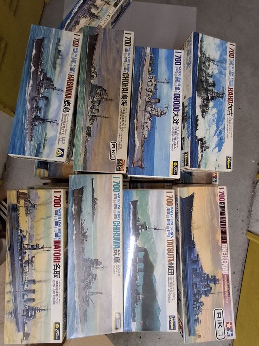 Kits vintage novos navios guerra segunda guerra japoneses fujimi etc