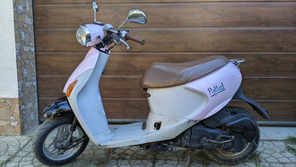 скутер suzuki lets 4 pallet
