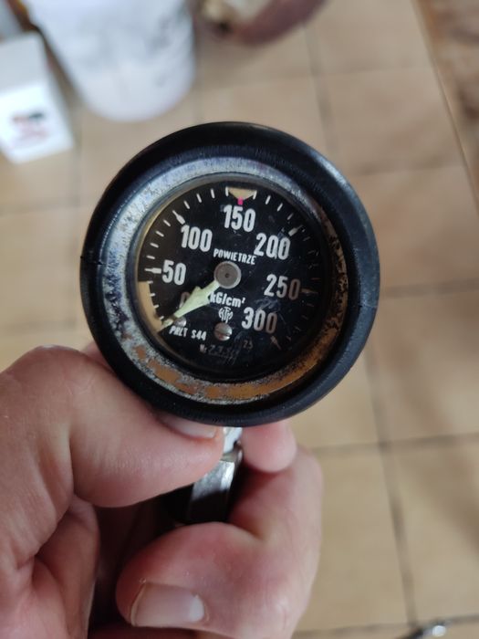 Manometr nurkowy do 300 ata