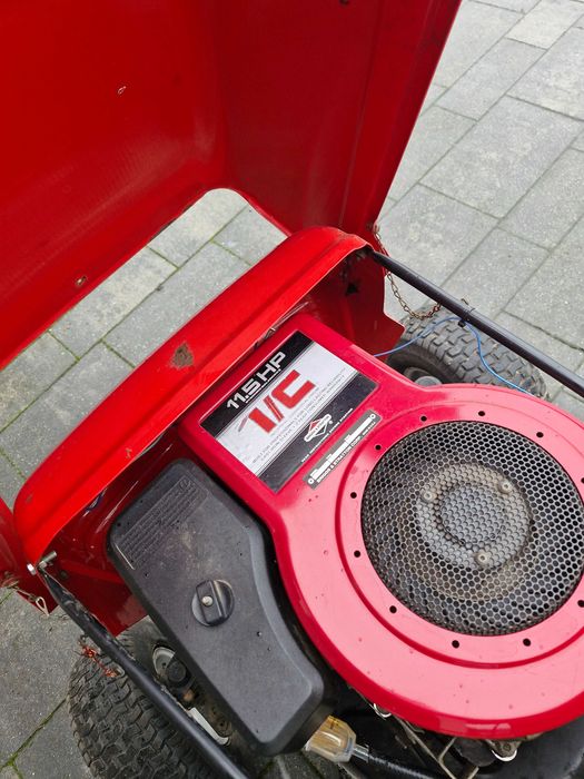 Kosiarka traktorek Mtd 11,5hp manual rewers kosze plus boczny