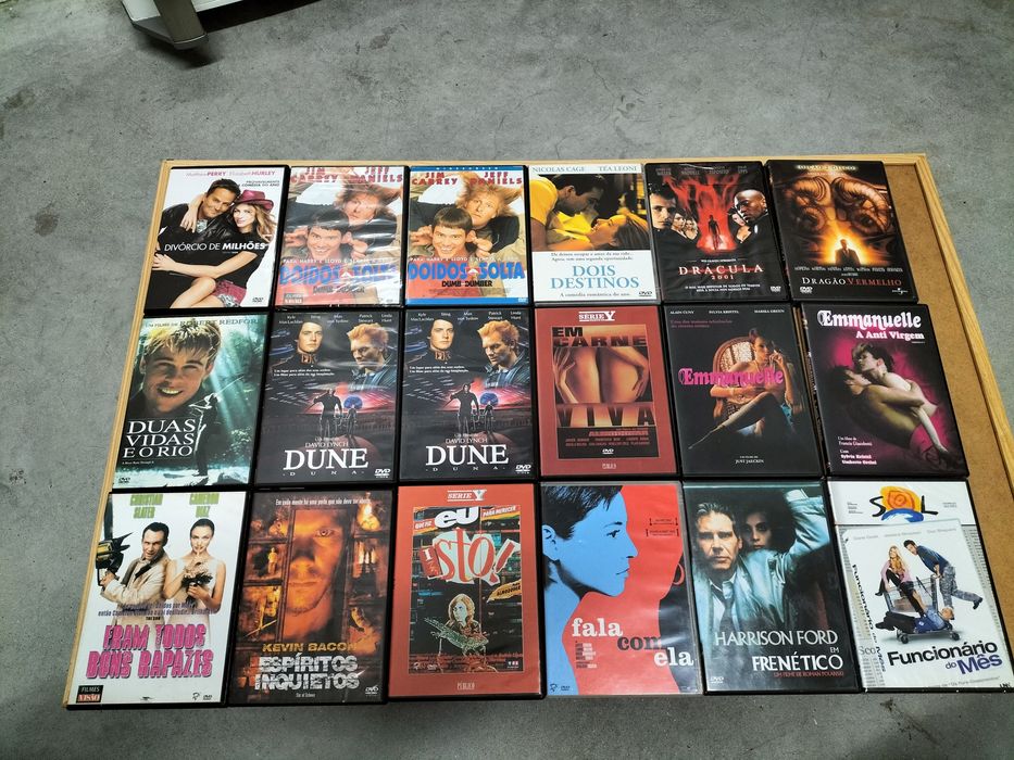 Lote DVDs filmes