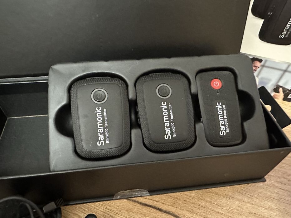 Безпровідна радіосистема Saramonic Blink 500 B2/петличні мікрофони