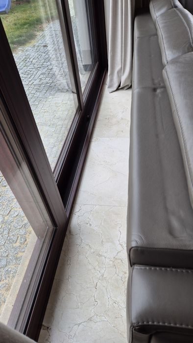 Kanapa tapczan sofa skórzana KLER. Stan bardzo dobry