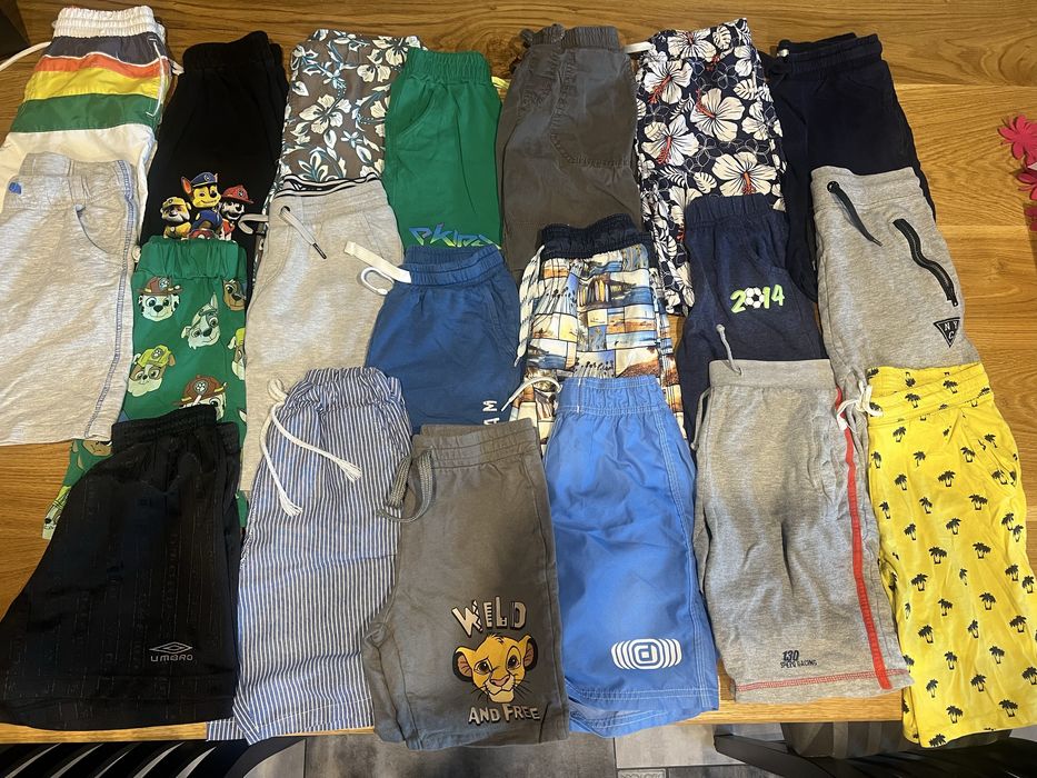 Spodenki chlopiece 122/128