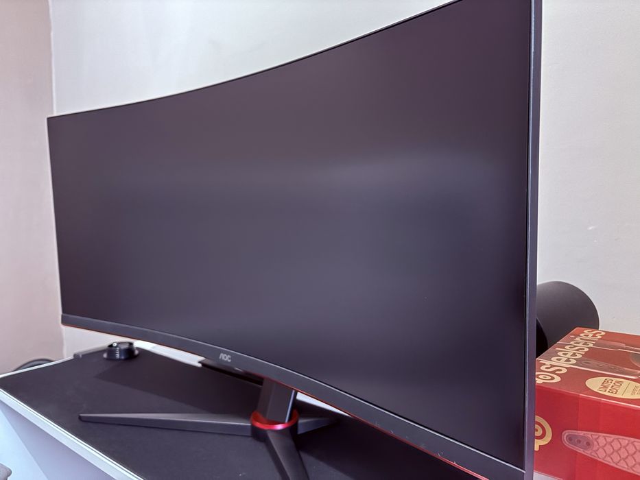 Monitor AOC 144HZ CU34G2X 3440x1440p Ultrawide Ideał Gwarancja