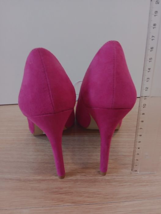 Stilettos rosa fucsia novos