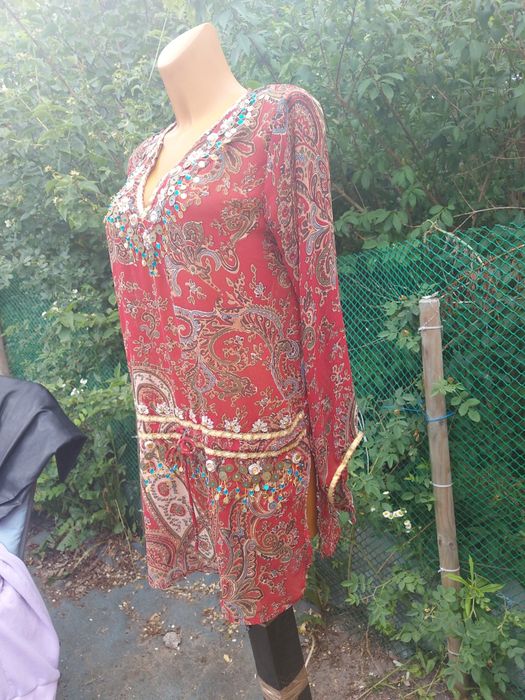 Tunika damska zdobiona rozmiar 2XL/3XL firma FRANGI
