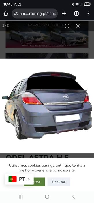 Opel astra h kit tunning