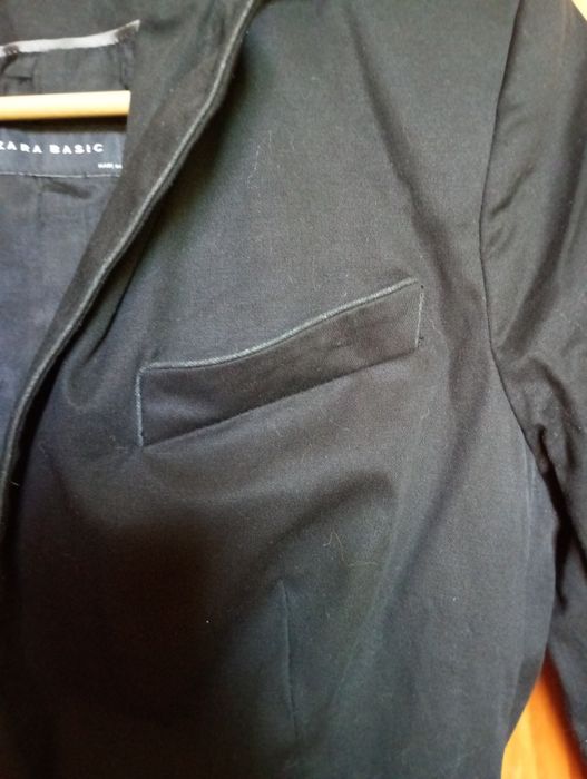 Blazer cintado Preto