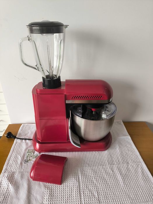 Robot de Cozinha / Processador de Alimentos SilverCrest (Modelo SKMP 1300 B3) - Vermelho