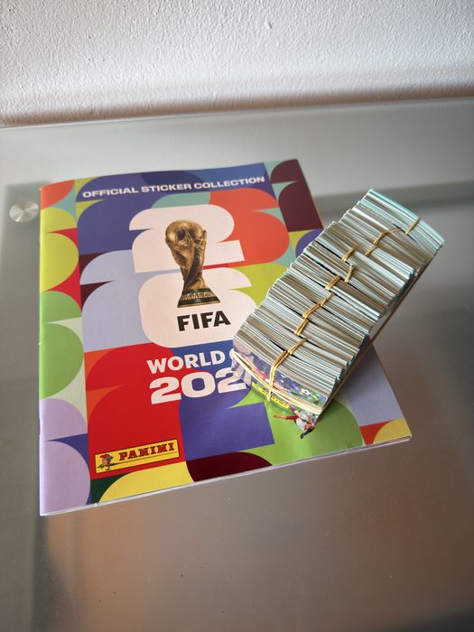 Caderneta Mundial 2026 Completa (Todos os Cromos por Colar) - Impecável