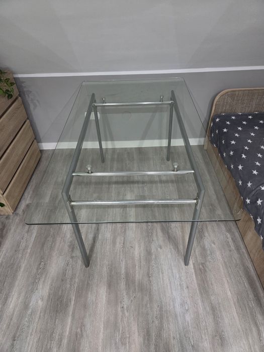 Szklany stół 90x160 cm