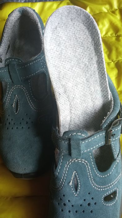 Buty robocze skóra naturalna,r.36,oil resistant