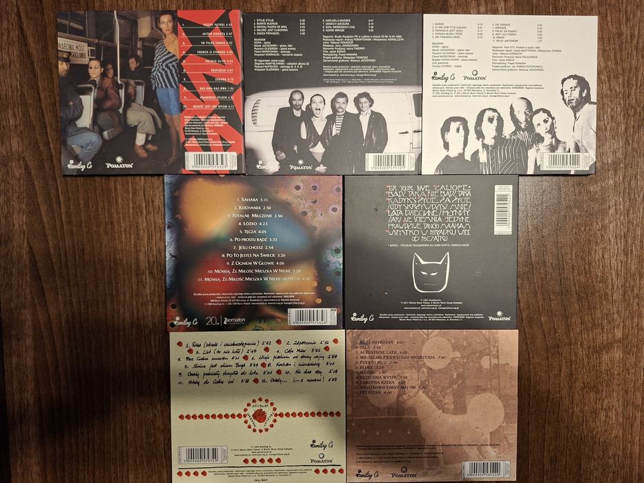 MAANAM - Zestaw 7 CD /Warner Music, Mint/