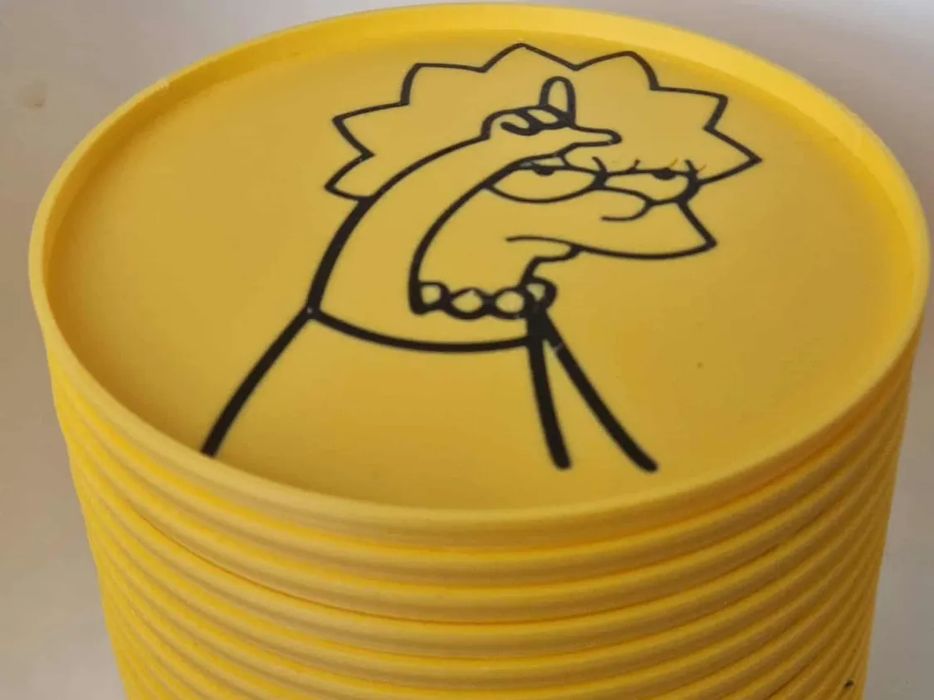 Conjunto de Bases de Copo The Simpsons Empilháveis