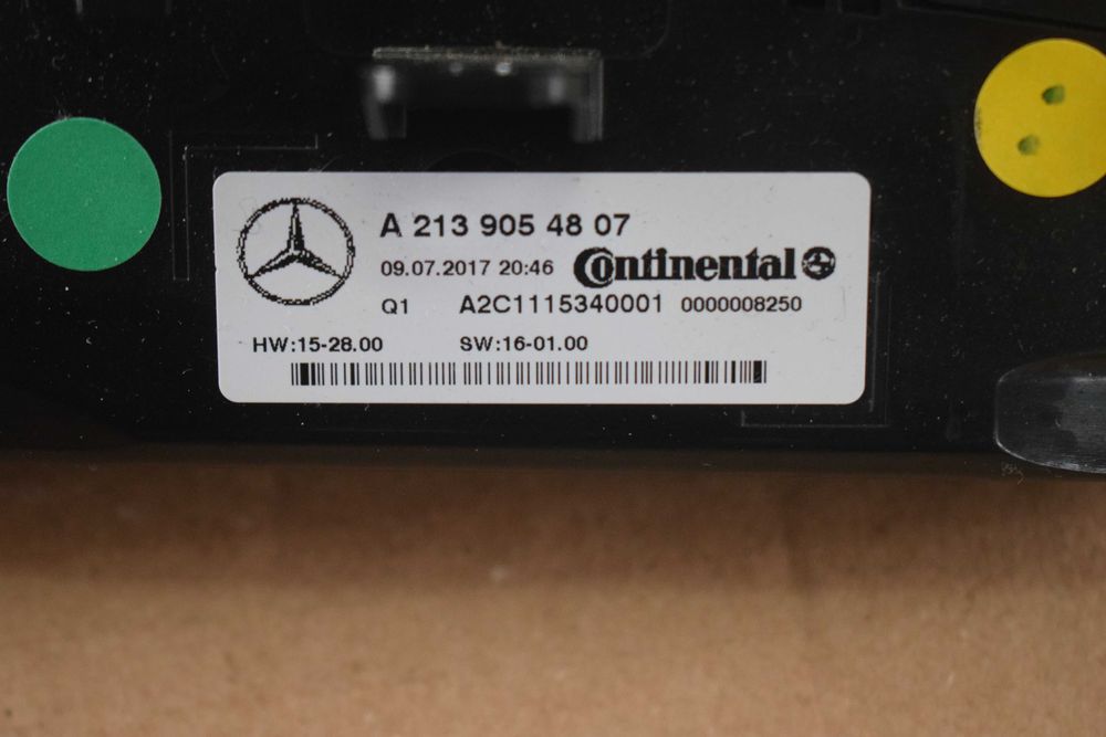 Mercedes E-KLASA W238 W213 Panel klimatyzacji Webasto.A2139.054807