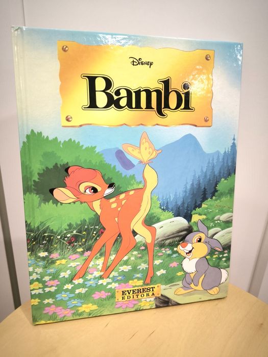 Livro Bambi Edição anos 90