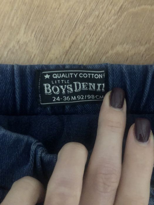 Джинси штани на флісі 2-3 роки waikiki