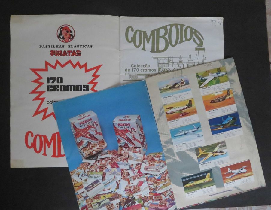 Cadernetas de Cromos/Pastilhas Elásticas PIRATA
