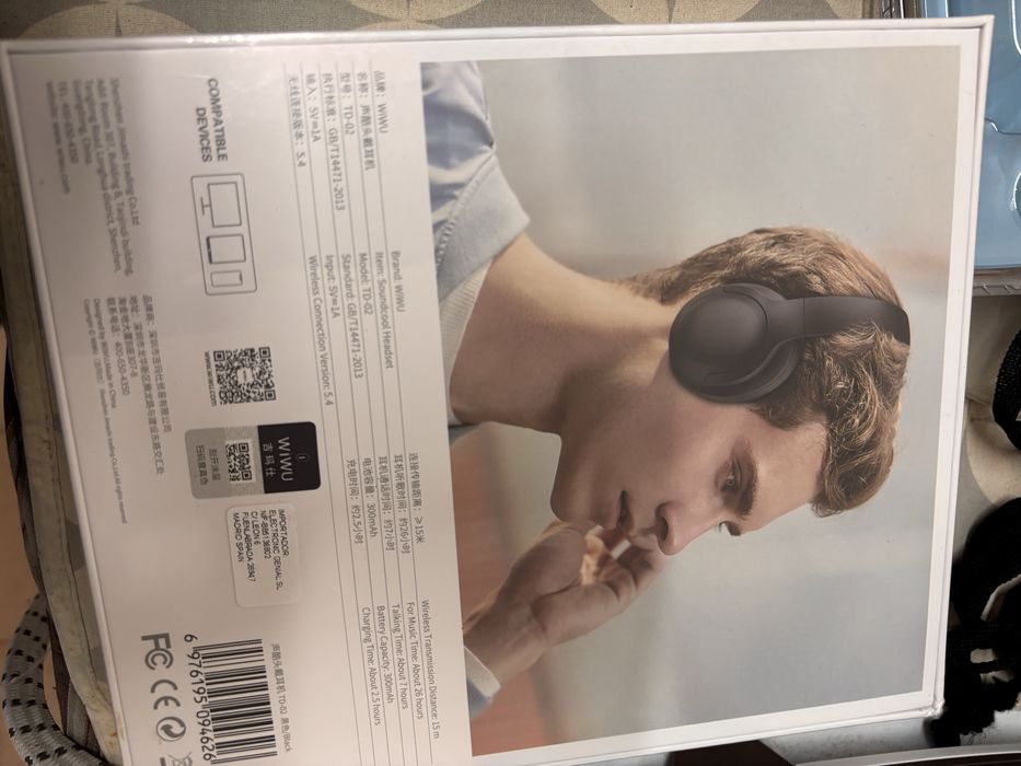 Auriculares Soundcool Td-02 Sem Fios Bluetooth