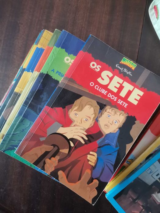 Livros O Clube dos Sete