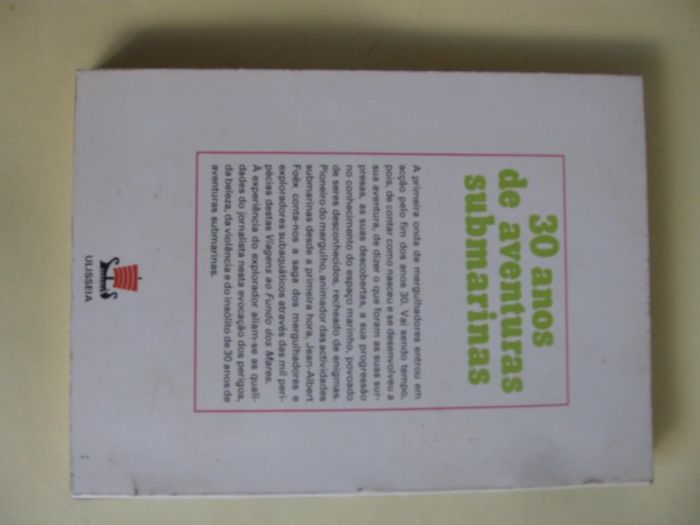 Viagens ao fundo dos mares de Jean-Albert Foex