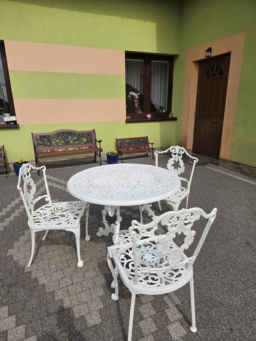 Zestaw ogrodowy aluminiowy