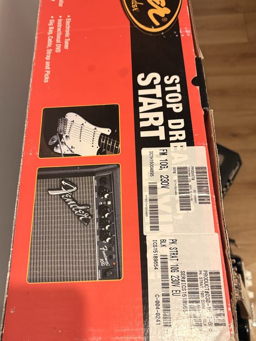 Gitara elektryczna Fender Squier Sonic jak nowa