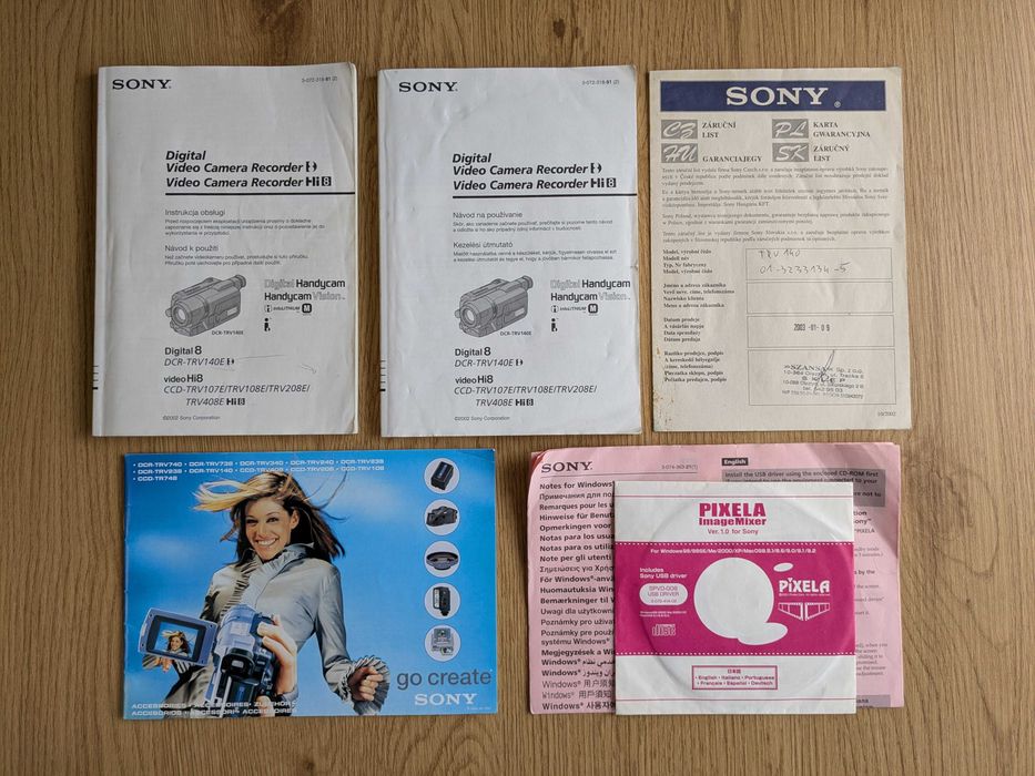 Kamera cyfrowa Sony DCR-TRV140E