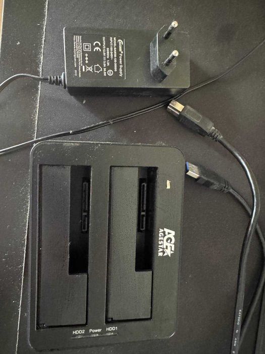Док-станція Agestar для 2xHDD 2.5"/3.5" SATA USB3.0