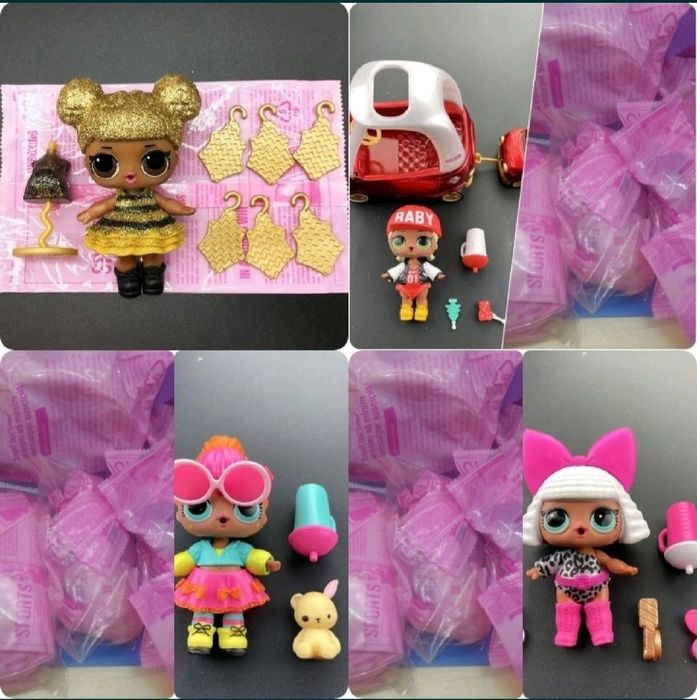 Запечатанные! Оригинал! Набор кукла Лол Свег, Дива, Неон.