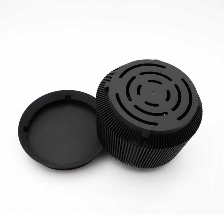 Vaso decorativo com prato removível