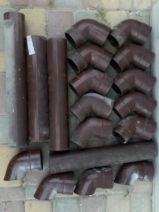 Водостічна система Hunter Rainwater Pipe 82 мм труба, жолоб 125х75 мм