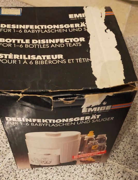 Sterilizer for 1 to 6 Emide Bottles Plus 2 Additional Bottles64729812678530122