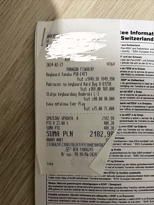 Yamaha psr e473 keyboard