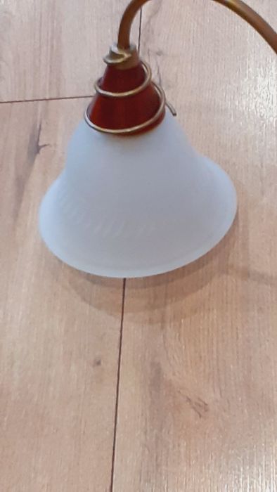 Żyrandol bardzo ładny z prl mosiężny