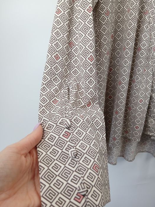 Bluzka koszulowa NEXT M/L 40 wiązana kopertowa elegancka