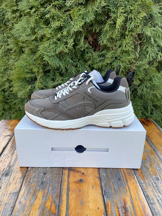 Мужские кроссовки calvin klein (ck men's sneakers olive) 9us (42eu)