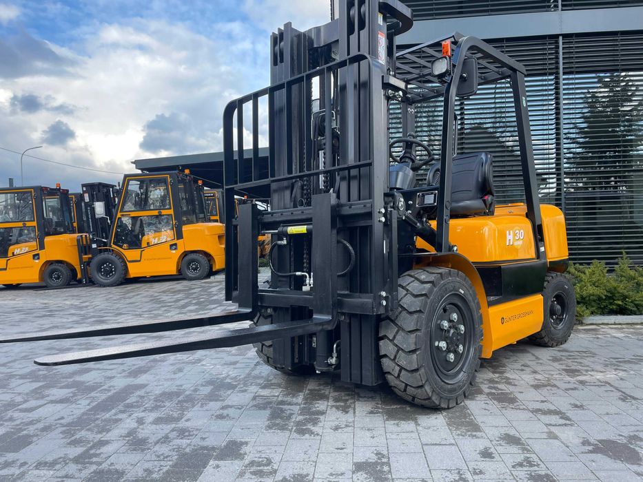 Nowy wózek widłowy Gunter Grossmann  3,5T maszt  triplex