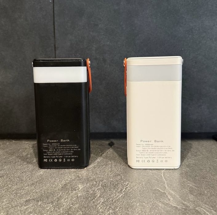 Power bank 200000 mAh павербанк, usb, lightning, type-c сонячна панель
