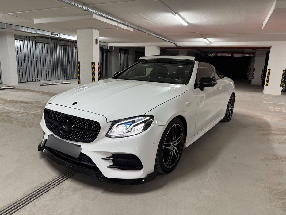 Mercedes-Benz Klasa E AMG, Fv, niski przebieg, multibeam, tablety, burmester
