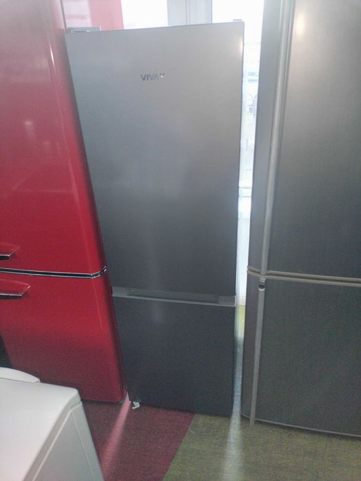 Okazja!!! Jak NOWA lodówka VIVAX, Inox, 149 cm