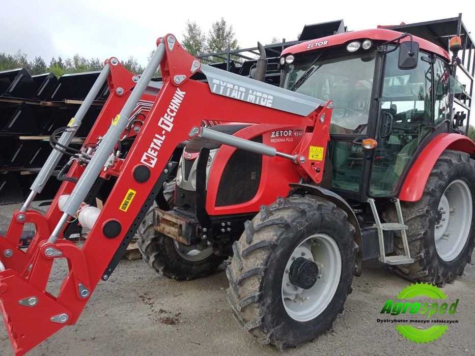 Tur Ładowacz Do Ciągnika Case Holland Farmtrac Foton John ! Dostawa